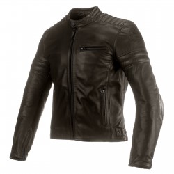 Chaqueta moto piel CLOVER Bullet Pro Marrón