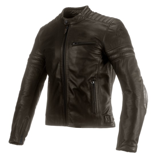 Chaqueta moto piel CLOVER Bullet Pro Marrón - Ropamotorista.com - Distribuidor Oficial Clover en España y Portugal