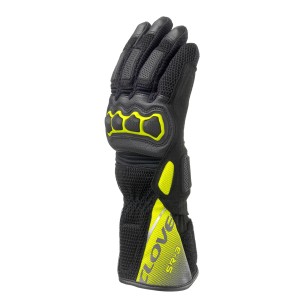 Guantes moto verano CLOVER SR-3 Negro-Fluo - Ropamotorista.com Guantes moto verano CLOVER SR-3 Negro-Fluo - Ropamotorista.com - Distribuidor Oficial Clover en España y Portugal