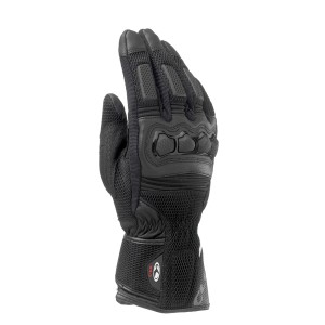 Guantes moto verano CLOVER SR-3 Negro - Ropamotorista.com Guantes moto verano CLOVER SR-3 Negro