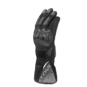 Guantes moto verano CLOVER SR-3 Negro - Ropamotorista.com Guantes moto verano CLOVER SR-3 Negro