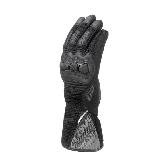 Guantes moto verano CLOVER SR-3 Negro - Ropamotorista.com Guantes moto verano CLOVER SR-3 Negro