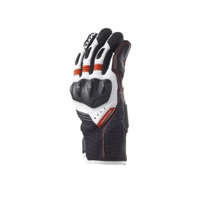 Guantes moto racing CLOVER Predator Negro-Blanco - Ropamotorista.com - Distribuidor Oficial Clover en España y Portugal