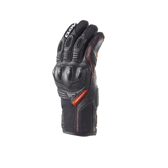 Guantes moto racing CLOVER Predator Negro - Ropamotorista.com - Distribuidor Oficial Clover en España y Portugal