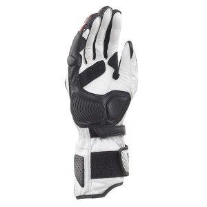 Guantes moto racing CLOVER ST02 Blanco-Rojo - Ropamotorista.com Guantes moto racing CLOVER ST02 Blanco-Rojo - Ropamotorista.com - Distribuidor Oficial Clover en España y Portugal