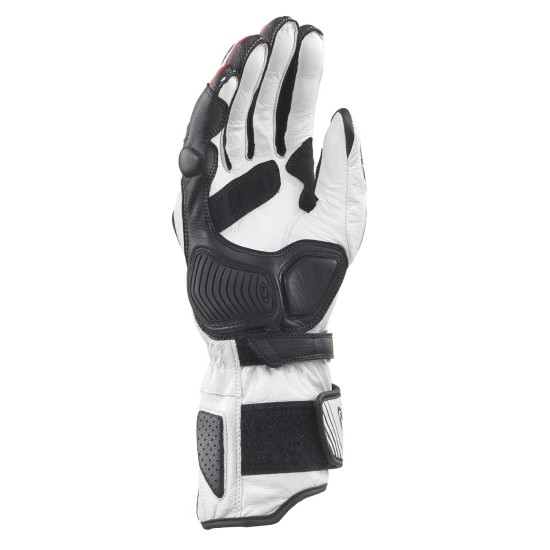 Guantes moto racing CLOVER ST02 Blanco-Rojo - Ropamotorista.com Guantes moto racing CLOVER ST02 Blanco-Rojo - Ropamotorista.com - Distribuidor Oficial Clover en España y Portugal