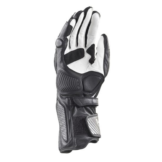 Guantes moto racing CLOVER ST02 Negro-Blanco - Ropamotorista.com - Distribuidor Oficial Clover en España y Portugal