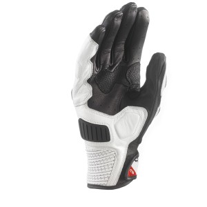Guantes moto racing CLOVER RSC-3 Blanco-Rojo - Ropamotorista.com Guantes moto racing CLOVER RSC-3 Blanco-Rojo