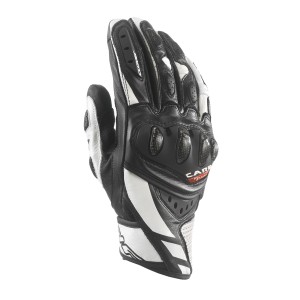 Guantes moto racing CLOVER RSC-3 Negro-Blanco - Ropamotorista.com Guantes moto racing CLOVER RSC-3 Negro-Blanco