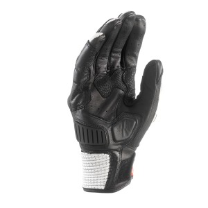 Guantes moto racing CLOVER RSC-3 Negro-Blanco - Ropamotorista.com Guantes moto racing CLOVER RSC-3 Negro-Blanco