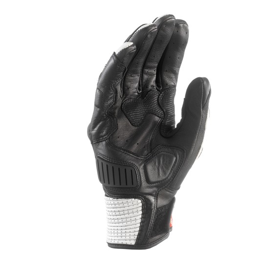 Guantes moto racing CLOVER RSC-3 Negro-Blanco - Ropamotorista.com Guantes moto racing CLOVER RSC-3 Negro-Blanco