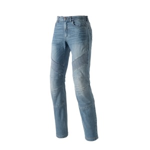 Pantalones moto jeans CLOVER SYS-PRO Azul claro - Ropamotorista.com Pantalones moto jeans CLOVER SYS-PRO Azul claro