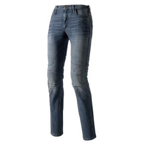 Pantalones moto jeans CLOVER SYS Azul oscuro
