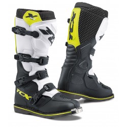 Botas TCX X-Blast Black-White-Yellow Fluo