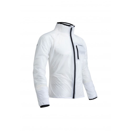 Impermeable moto ACERBIS Rain Dek Pack Jacket - Blanco - Ropamotorista.com - Distribuidor Oficial Acerbis en España y Portugal