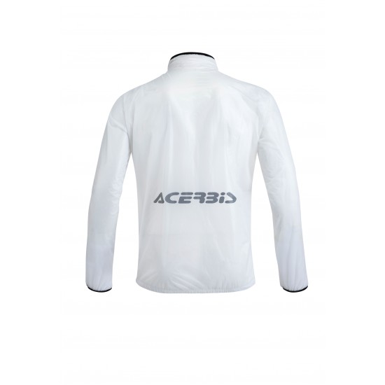 Impermeable moto ACERBIS Rain Dek Pack Jacket - Blanco - Ropamotorista.com - Distribuidor Oficial Acerbis en España y Portugal