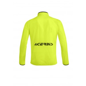 Impermeable moto ACERBIS Rain Dek Pack Jacket - Fluo - Ropamotorista.com - Distribuidor Oficial Acerbis en España y Portugal