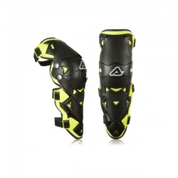 Rodilleras ACERBIS Impact EVO 3.0 Black-Fluo Yellow