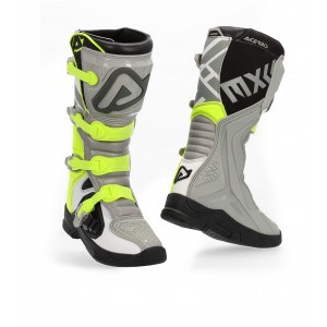 Botas ACERBIS X-Team Grey-Yellow - Ropamotorista.com - Distribuidor Oficial Acerbis en España y Portugal