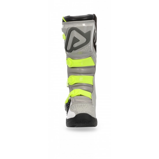 Botas ACERBIS X-Team Grey-Yellow - Ropamotorista.com - Distribuidor Oficial Acerbis en España y Portugal