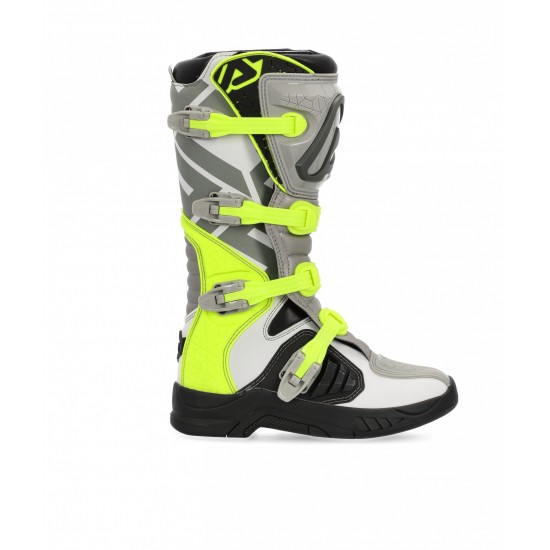 Botas ACERBIS X-Team Grey-Yellow - Ropamotorista.com - Distribuidor Oficial Acerbis en España y Portugal
