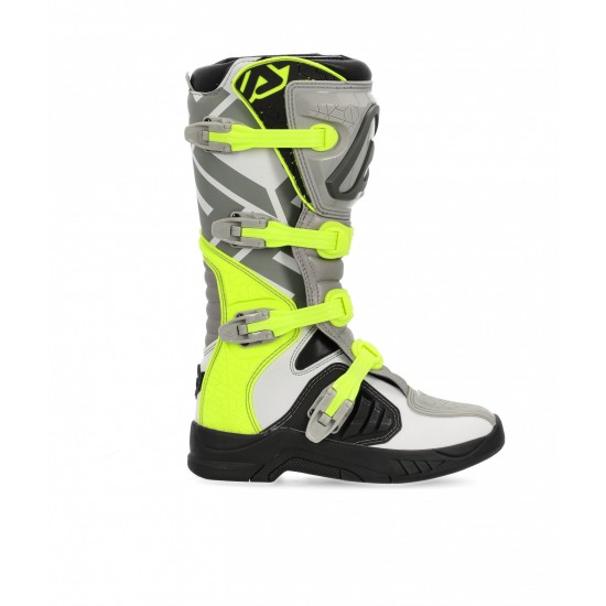 Botas ACERBIS X-Team Grey-Yellow - Ropamotorista.com - Distribuidor Oficial Acerbis en España y Portugal