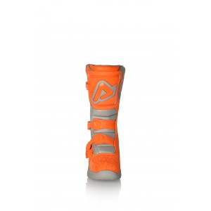 Botas infantiles ACERBIS X-Team Kids Naranja-Gris - Ropamotorista.com - Distribuidor Oficial Acerbis en España y Portugal