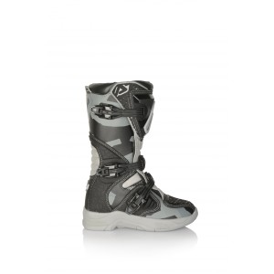 Botas infantiles ACERBIS X-Team Kids Negro-Gris - Ropamotorista.com - Distribuidor Oficial Acerbis en España y Portugal