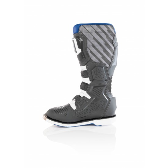 Botas ACERBIS X-Race - Azul-Gris - Ropamotorista.com - Distribuidor Oficial Acerbis en España y Portugal