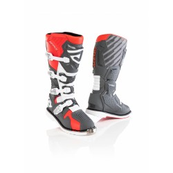 Botas ACERBIS X-Race - Rojo-Gris