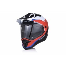 Casco ACERBIS Reactive Red White
