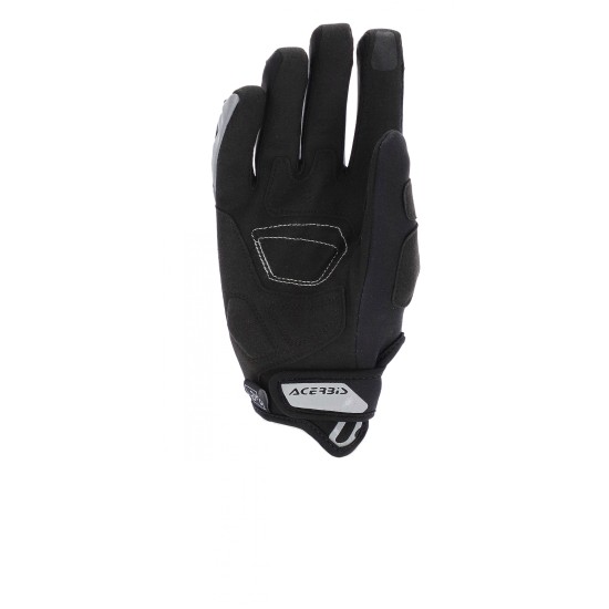 Guantes moto ACERBIS CE Zero Degree 3.0 - Negro-gris - Ropamotorista.com - Distribuidor Oficial Acerbis en España y Portugal