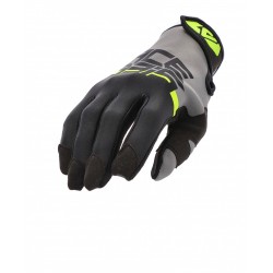 Guantes moto ACERBIS CE Neoprene 3.0 Black Fluo - Yellow