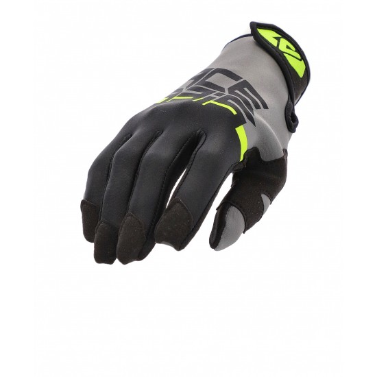 Guantes moto ACERBIS CE Neoprene 3.0 Black Fluo - Yellow - Ropamotorista.com - Distribuidor Oficial Acerbis en España y Portugal