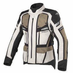 Chaqueta moto verano mujer CLOVER Airjet-4 Lady Negro-Fluo en venta 