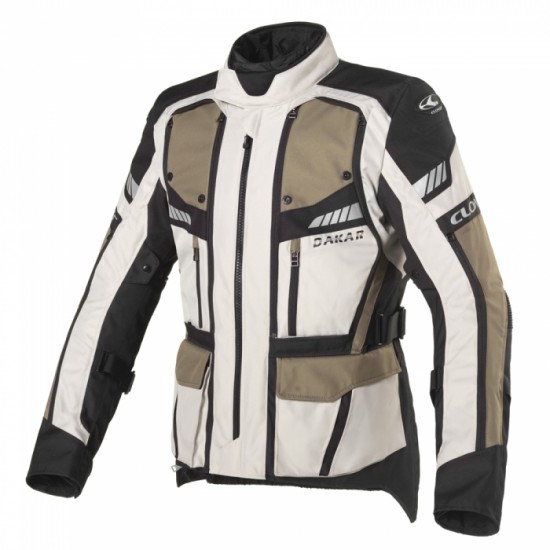 Chaqueta moto invierno/verano CLOVER Dakar 2 Airbag Negro-Sand - Ropamotorista.com Chaqueta moto invierno/verano CLOVER Dakar 2 Airbag Negro-Sand - Ropamotorista.com - Distribuidor Oficial Clover en España y Portugal
