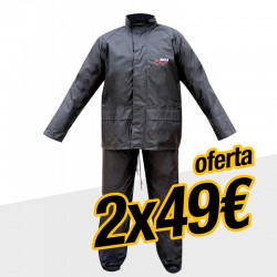 2x Traje moto lluvia 2 piezas ROCCOLINE