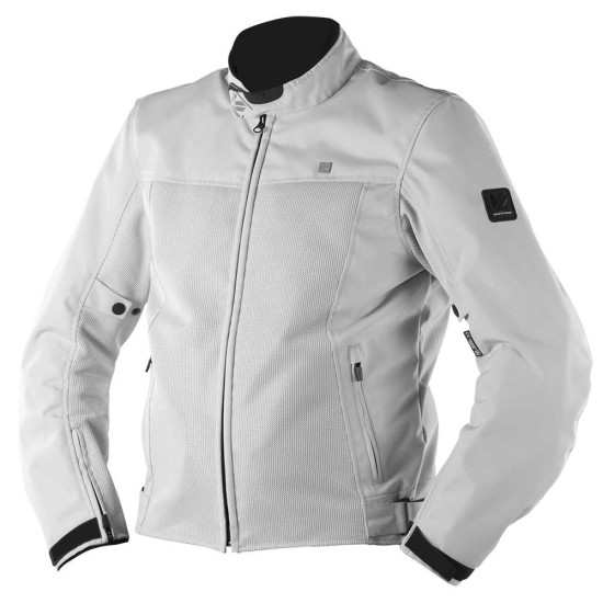 Chaqueta moto verano VQUATTRO Lucas Ice Grey por sólo 129,00€ -  Ropamotorista.com - Distribuidor Oficial VQUATTRO en España y Portugal