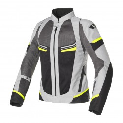 Chaqueta moto CLOVER Airjet 5 Yellow Gray Black