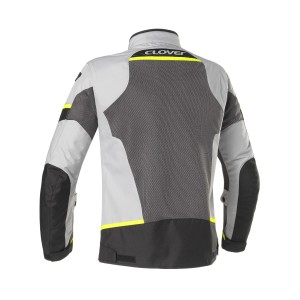 Chaqueta moto CLOVER Airjet 5 Yellow Gray Black - Mujer - Ropamotorista.com - Distribuidor Oficial Clover en España y Portugal