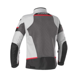 Chaqueta moto CLOVER Airjet 5 Red Gray Black - Ropamotorista.com - Distribuidor Oficial Clover en España y Portugal