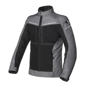 Chaqueta moto CLOVER Netstyle 2 Dark Gray Black - Ropamotorista.com - Distribuidor Oficial Clover en España y Portugal