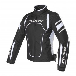 Chaqueta moto CLOVER Rainblade 2 WP Black White