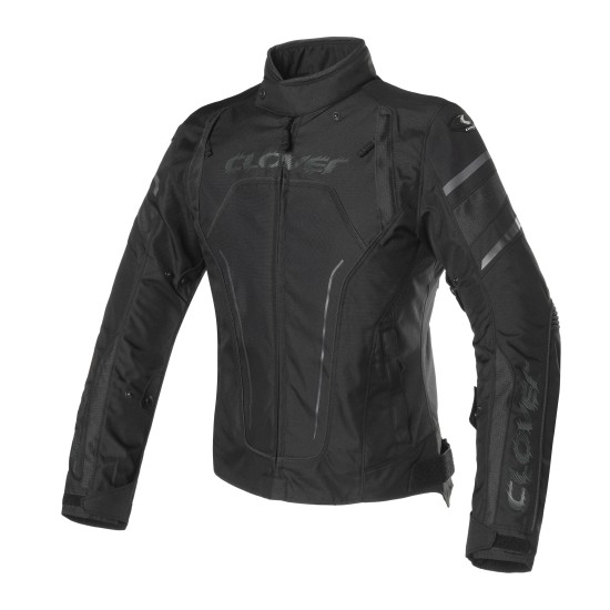 Chaqueta moto CLOVER Rainblade 2 WP Black - Mujer - Ropamotorista.com - Distribuidor Oficial Clover en España y Portugal