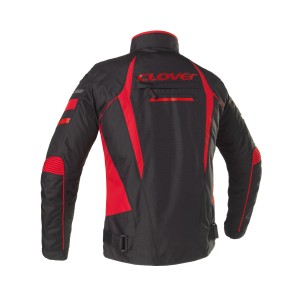 Chaqueta moto CLOVER Rainblade 2 WP Black Red - Mujer - Ropamotorista.com - Distribuidor Oficial Clover en España y Portugal