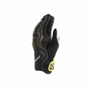 Guantes moto CLOVER GTS 3 White Yellow Black - Ropamotorista.com - Distribuidor Oficial Clover en España y Portugal