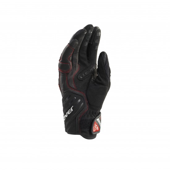 Guantes moto CLOVER GTS 3 Black - Ropamotorista.com - Distribuidor Oficial Clover en España y Portugal