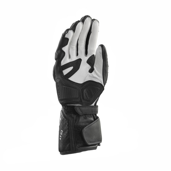 Guantes moto racing CLOVER ST03 Shaded White Black - Ropamotorista.com - Distribuidor Oficial Clover en España y Portugal