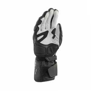 Guantes moto racing CLOVER ST03 White Black Red - Ropamotorista.com - Distribuidor Oficial Clover en España y Portugal