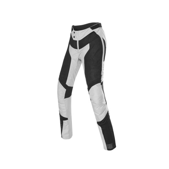 Pantalones moto CLOVER Airjet Gray Black - Mujer - Ropamotorista.com - Distribuidor Oficial Clover en España y Portugal